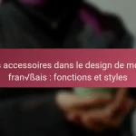 Les accessoires dans le design de mode français : fonctions et styles