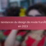 Les tendances du design de mode français en 2023